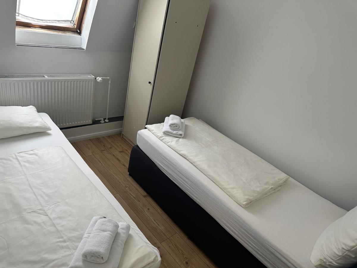 פלאנסבורג Pension Hygge Am Hafen מראה חיצוני תמונה